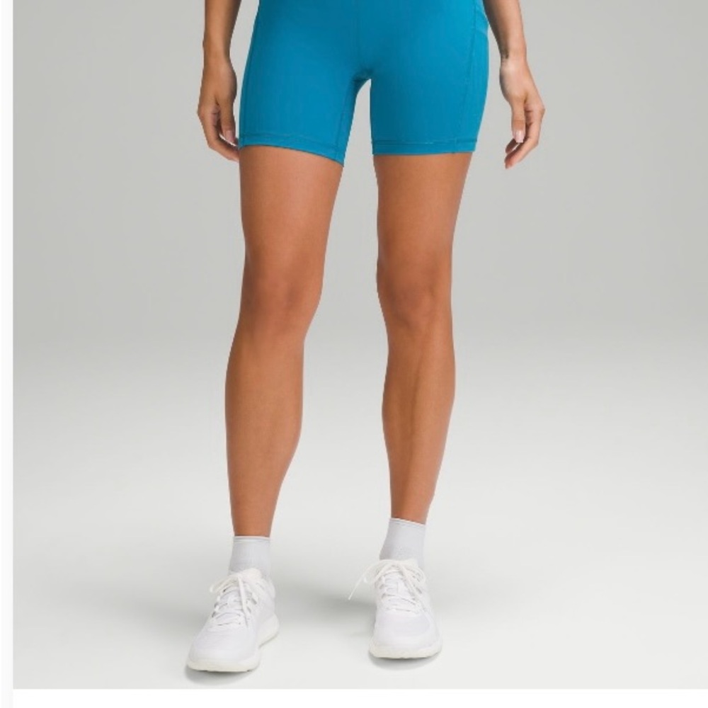 Lululemon Athletica Teal Athletic Shorts